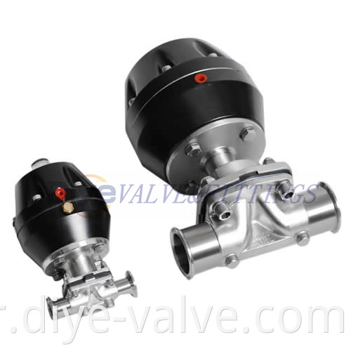 Manual diaphragm valve